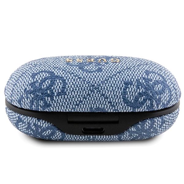 Guess TWS Bluetooth ausinės su ENC ir dėklu – mėlynos