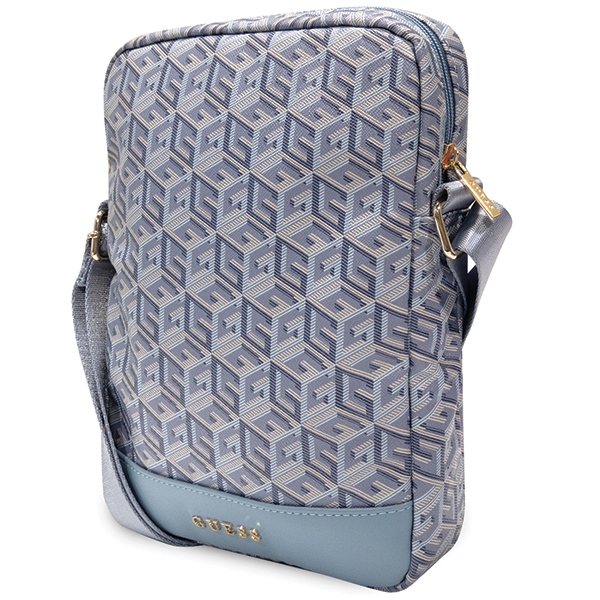 Guess GCube Stripe Tablet Bag 10" planšetei - mėlyna