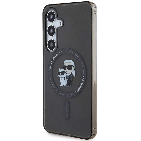 Karl Lagerfeld MagSafe dėklas Galaxy S24 – juodas