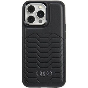 Audi MagSafe dėklas iPhone 13 Pro Max – juodas