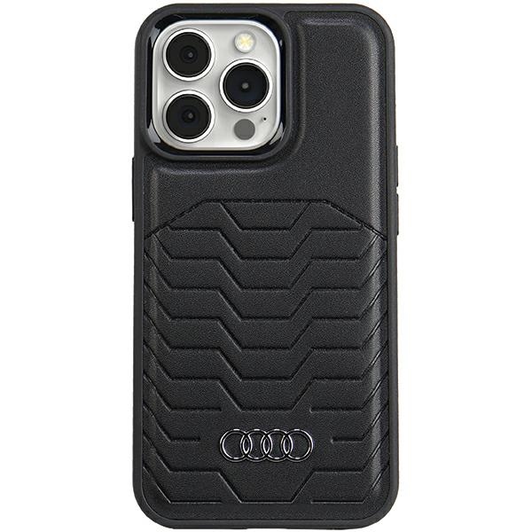 Audi MagSafe dėklas iPhone 13 Pro Max – juodas