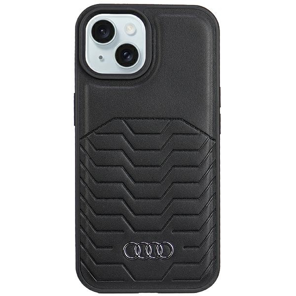 Audi MagSafe dėklas iPhone 15/14/13 – juodas