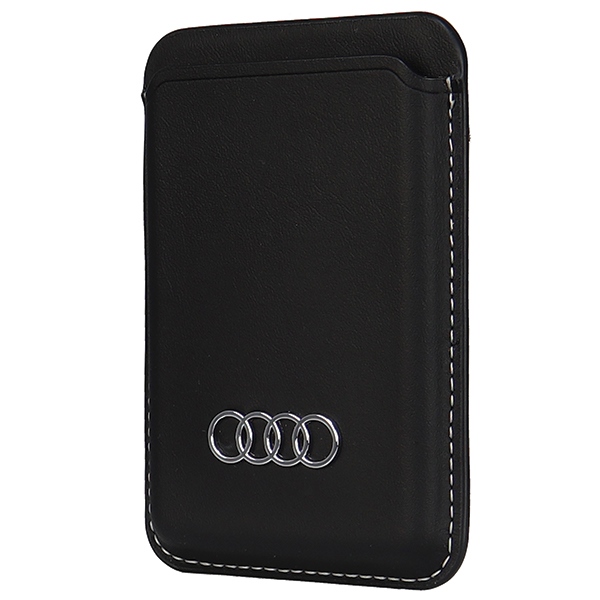 Audi magnetinė MagSafe piniginė kortelėms – juoda