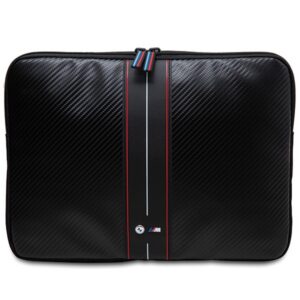 BMW Carbon & Red Stripe rankovė 14" nešiojamajam kompiuteriui – juoda