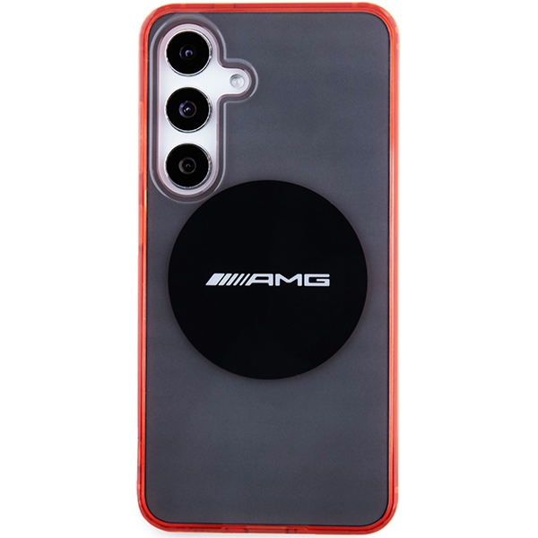 AMG skaidrus MagSafe dėklas Galaxy S24 – juodas