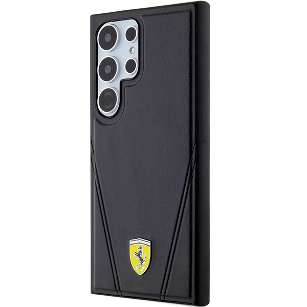 Ferrari MagSafe dėklas Samsung Galaxy S24 Ultra – juodas