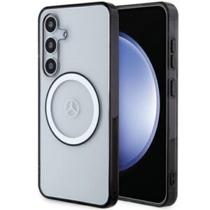 Mercedes-Benz MagSafe dėklas Samsung Galaxy S24 – skaidrus