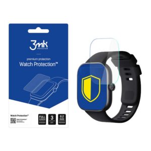 3mk Watch Protection™ hibridinis stiklas v. FlexibleGlass Lite ant Xiaomi Redmi Watch 4