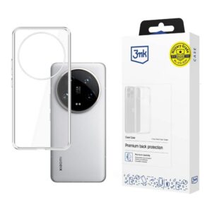 3mk Clear Case, skirtas Xiaomi 14 Ultra – skaidrus