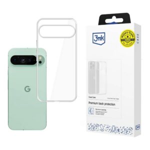 3mk skaidrus dėklas, skirtas „Google Pixel 9“ – skaidrus