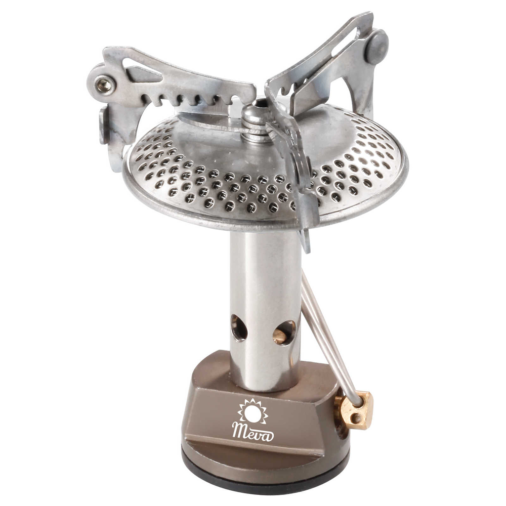 Lengviausia turisto viryklė dujų kasetėms (vožtuvas ar sriegis) HIKER 70gram 2.4kW