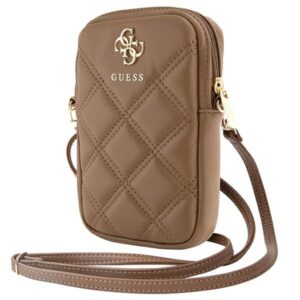 Guess Zip Quilted 4G krepšys - ruda