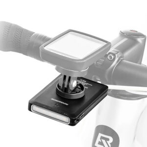 Rockbros JP008 priekinė dviračio šviesa tvirtintuvui su 5000mAh energine baterija 150lm IPX6 - juoda