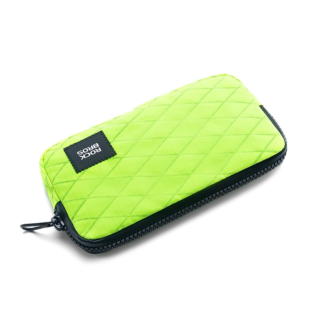 Rockbros dviračio krepšys 30990043005 telefonui, raktams, piniginei 0,15 l - šviesiai žalia