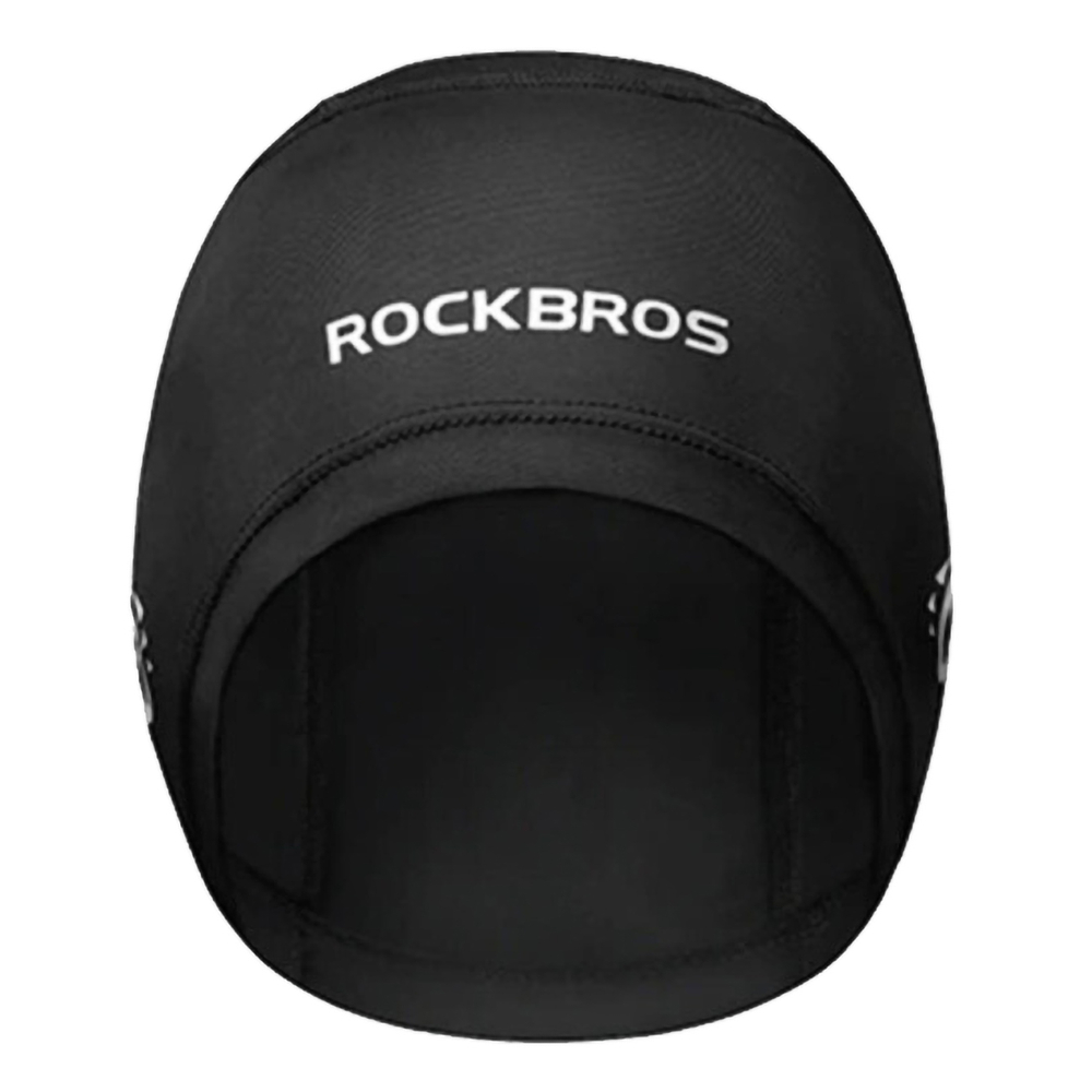 Rockbros YPP037 dviračio kepurė su akies angomis akiniam - juoda