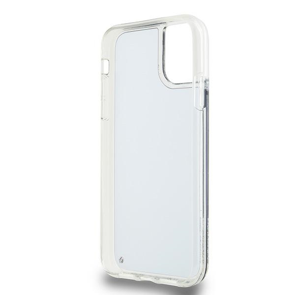 DKNY Liquid Glitter Big Logo dėklas iPhone 11/XR – juodas