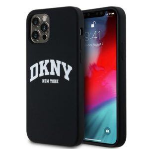 DKNY MagSafe dėklas iPhone 12/12 Pro – juodas