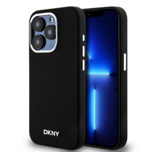 DKNY MagSafe dėklas iPhone 14 Pro – juodas