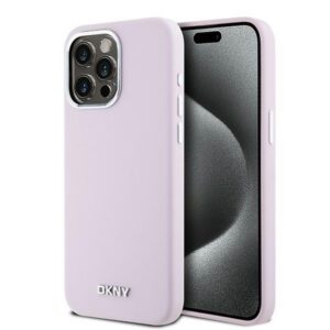DKNY MagSafe dėklas iPhone 14 Pro Max – rožinis