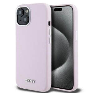 DKNY MagSafe dėklas iPhone 15/14/13 – rožinis