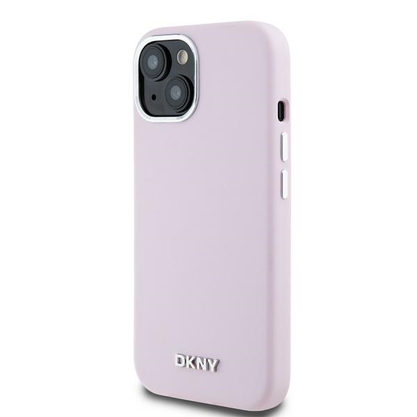 DKNY MagSafe dėklas iPhone 15/14/13 – rožinis