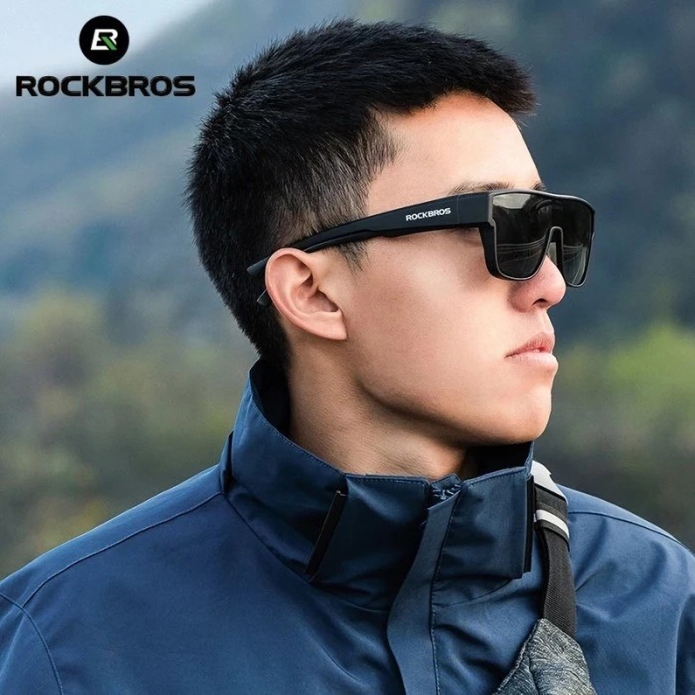 Rockbros SP304 poliarizuoti dviračio akiniai - Juoda