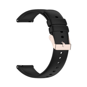 Silikoninis dirželis, skirtas Xiaomi Mi Watch / Amazfit GTR 47mm - juodas