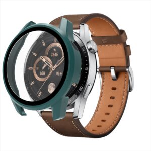 Apsauginis stiklas su rėmeliu Huawei Watch GT3 42 mm – žalias