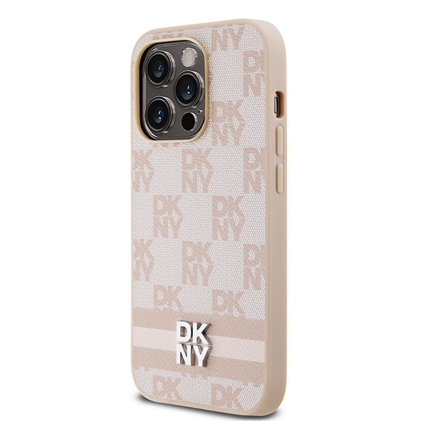 DKNY odinis dėklas iPhone 14 Pro – rožinis