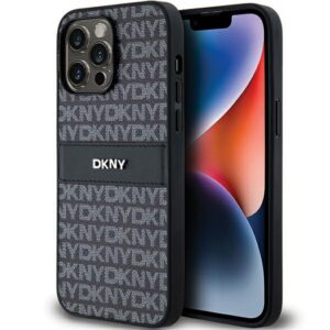 DKNY eko odos dėklas iPhone 14 Pro – juodas