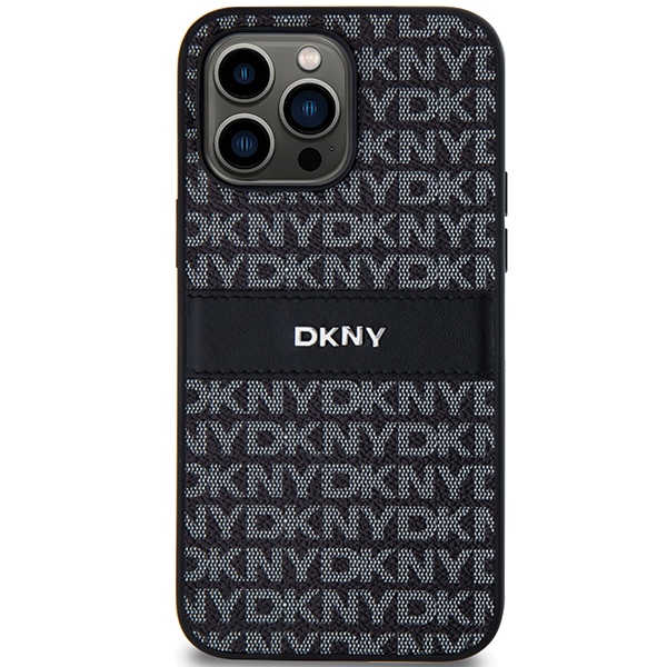 DKNY eko odos dėklas iPhone 14 Pro – juodas