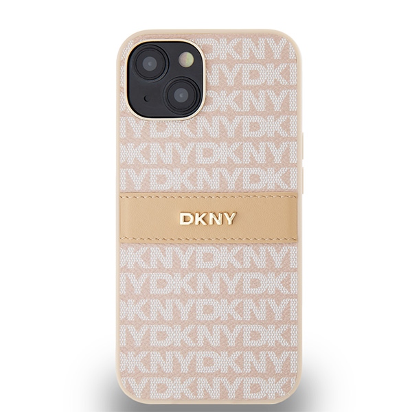 DKNY odinis dėklas iPhone 15/14/13 – rožinis