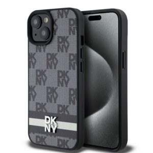 DKNY odinis dėklas iPhone 15/14/13 – juodas