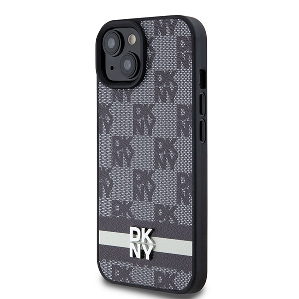 DKNY odinis dėklas iPhone 15/14/13 – juodas
