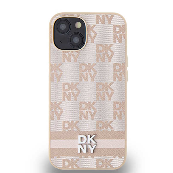 DKNY dėklas iPhone 15/14/13 6,1" – rožinis