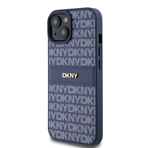 DKNY odinis dėklas iPhone 15/14/13 – mėlynas