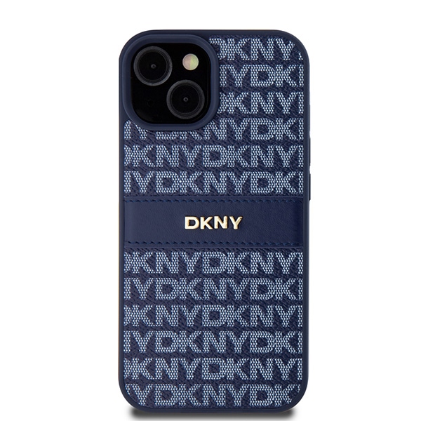 DKNY odinis dėklas iPhone 15/14/13 – mėlynas