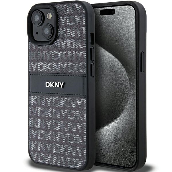 DKNY eko odos dėklas iPhone 15/14/13 – juodas