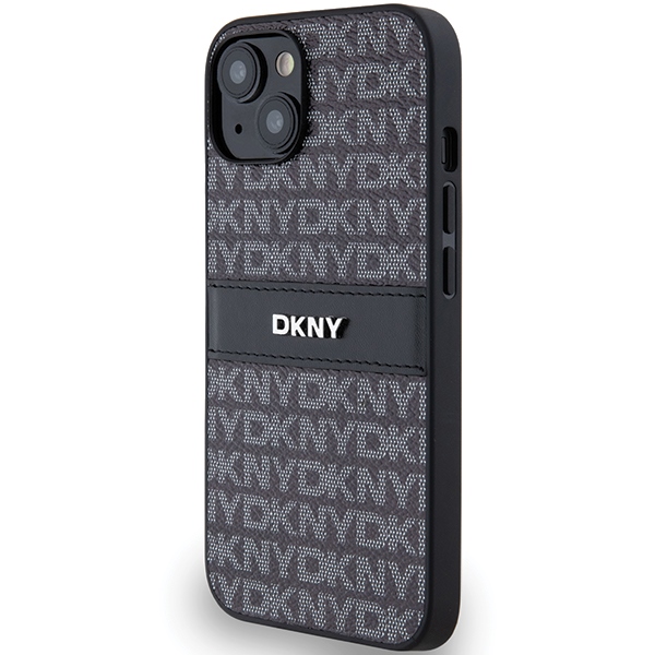 DKNY eko odos dėklas iPhone 15/14/13 – juodas