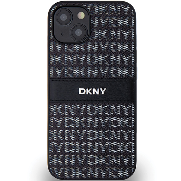 DKNY eko odos dėklas iPhone 15/14/13 – juodas