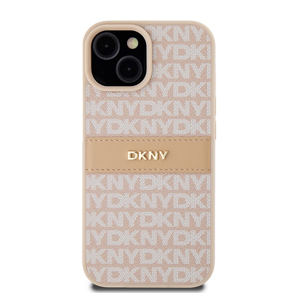 DKNY odinis dėklas iPhone 15/14/13 – rožinis