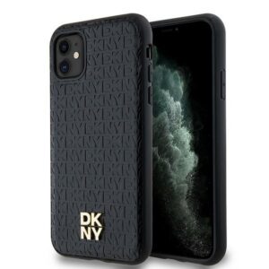 DKNY MagSafe dėklas iPhone 11/XR – juodas
