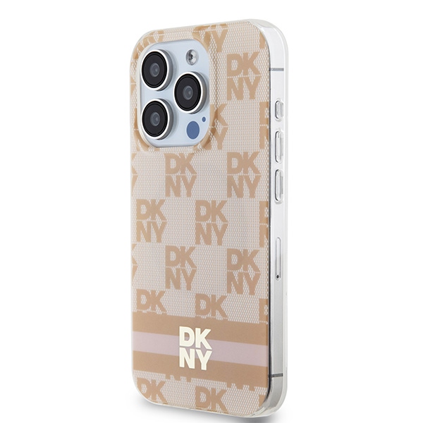 DKNY MagSafe dėklas iPhone 13/13 Pro – rožinis