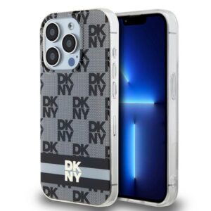 DKNY MagSafe dėklas iPhone 13 Pro Max – juodas