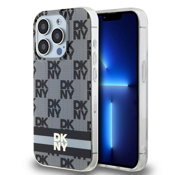 DKNY MagSafe dėklas iPhone 13 Pro Max – juodas