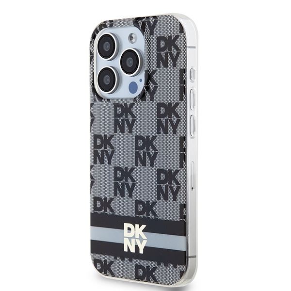 DKNY MagSafe dėklas iPhone 13 Pro Max – juodas