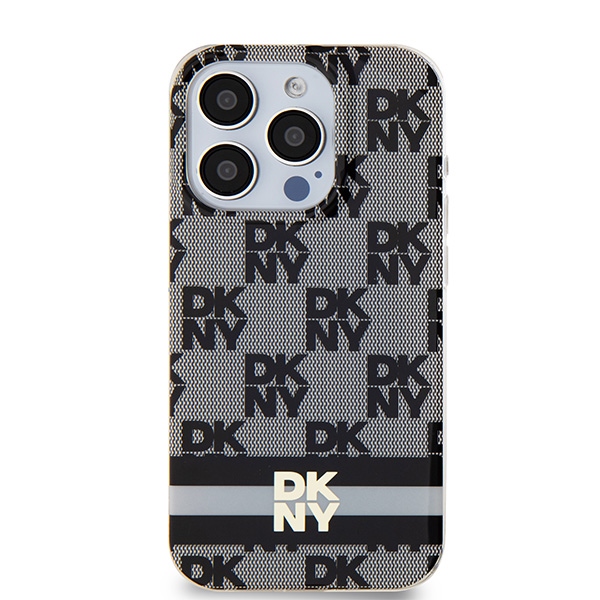 DKNY MagSafe dėklas iPhone 13 Pro Max – juodas