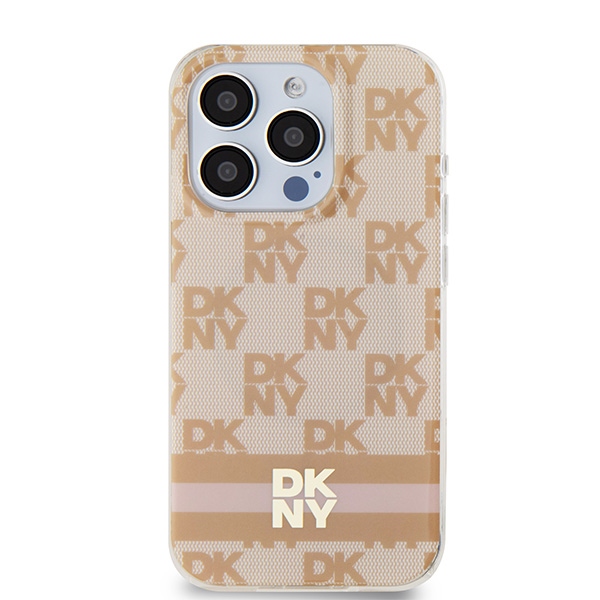 DKNY MagSafe dėklas iPhone 13 Pro Max – rožinis