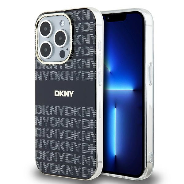 DKNY MagSafe dėklas iPhone 14 Pro – juodas