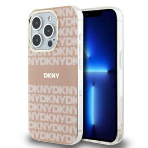 DKNY MagSafe dėklas iPhone 14 Pro – rožinis